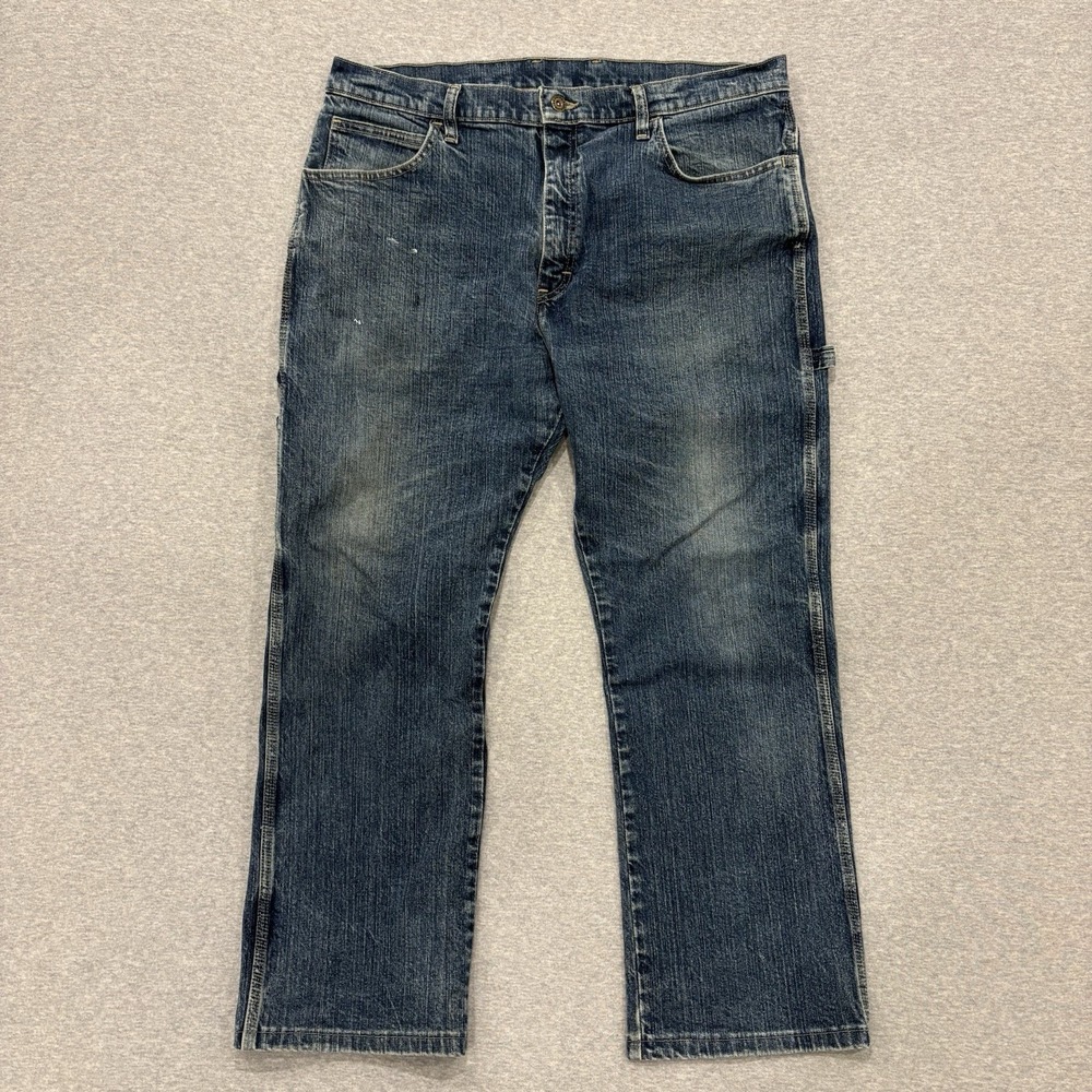 Dickies Carpenter Loop Jeans Mens Size 36x30 (Fits 36x28) Blue Denim Workwear